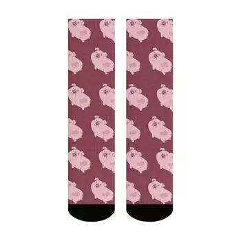 Причудливые носки с изображением свиньи, игривые и очаровательные, для взрослых, любящих веселье, очаровательные и милые принты со свиньями, непревзойденный комфорт
