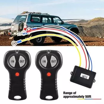 Приемник, 2 шт., цифровая лебедка постоянного тока, 12 В, электрическая