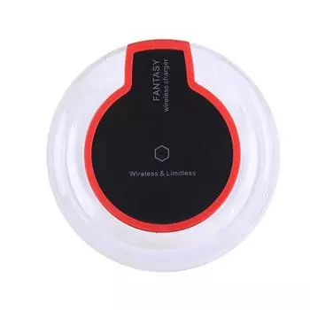 Приемник Зарядное устройство для телефона Зарядный модуль Pad Быстрая зарядка Power Адаптер для быстрой зарядки Беспроводное зарядное устройство white-5W