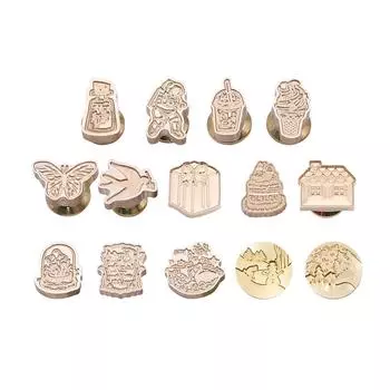 Пригласительный конверт с медной головкой огненной краски специальной формы для подарочного скрапбукинга E