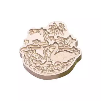 Пригласительный конверт с медной головкой огненной краски специальной формы для подарочного скрапбукинга E