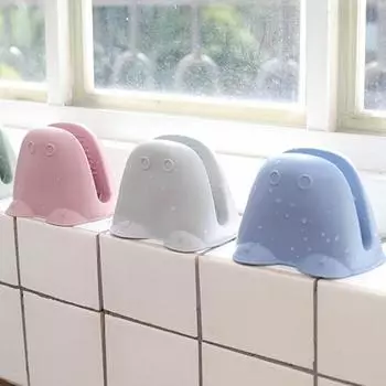 Прихватка для духовки Портативная удобная безопасная изолированная перчатка против ожогов для приготовления пищи розовый