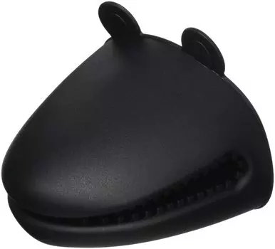 Прихватка для кастрюли Pearl Metal Frog Силиконовая Можно мыть в посудомоечной машине Термостойкая Температура 230 градусов Черная TOUCH st CC-1532 чёрный