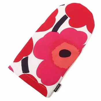 Прихватка MARIMEKKO 069807 001 PIENI UNIKKO ВАРЕЖКА ДЛЯ ПРИХОДА Прихватка Цветочный узор [Marimekko] БЕЛЫЙ/КРАСНЫЙ [Изделие]