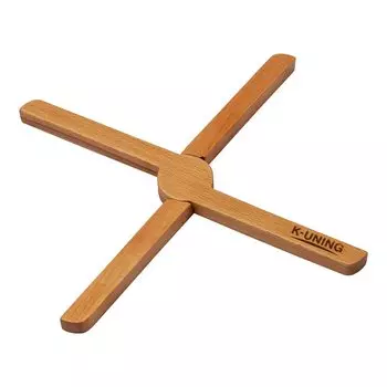 Прихватка складная деревянная компактная наружная K-UNING One-Touch
