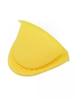 Прихватки для духовки, утолщенные, водонепроницаемые, легко моющиеся, держатели для кастрюль жёлтый