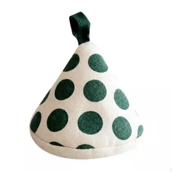 Прихватки-рукавицы, предотвращающие ожоги, для использования на сковороде и в духовке зелёный