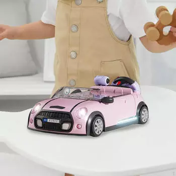 Приключенческая игра для детей с рулем и звуком розовый