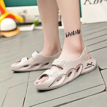 Приключенческие мужские тапочки низкие черные туфли для мужчин Sapatenes Clogs для мужчин Sneakesrs мужские летние сандалии Zapatill Tennis Verdes 39 чёрный