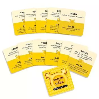 Приключение - Частное общение влюбленных пар Карточная игра «Любовный разговор» чёрный