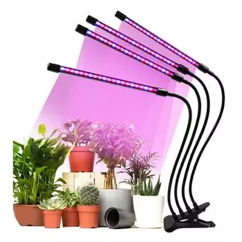 Прикрепляемый светильник для растений, цветов, суккулентов, USB-светильник полного спектра для выращивания в помещении, пополнения запасов в детской Single tube -10W
