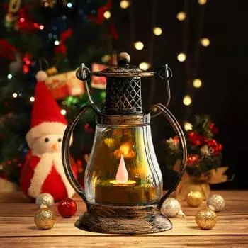 Прикроватная лампа Ретро стиль подвесной петли Потрясающий дизайн Визуальный эффект Энергосбережение Широкое применение Декоративный пластик бронзовый