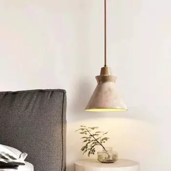 Прикроватная люстра в стиле вабицзи из камня Хуандун, международная торговля, популярный новый продукт, кровать warm light