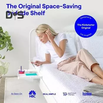 Прикроватная полка, полка для стола на двухъярусной кровати с подстаканником, прочный, выдерживающий нагрузку, легко собираемый держатель для планшета, крепление для подноса на двухъярусной кровати чёрный