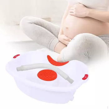 Прикроватная ванна для мытья шампуня с обратной промывкой и подушкой для головы, сливная трубка 60 см для гостиной в салоне белый