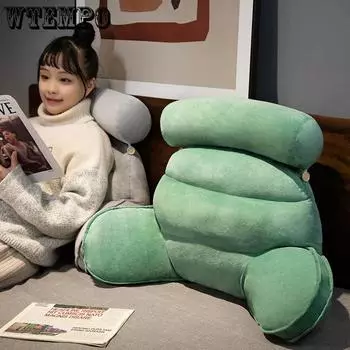 Прикроватные подушки, Мягкие спинки диванов, Кровати в общежитии, Учебные подушки, Подушки, Поясничные накладки, Стулья, Поясничные подушки, Декоративные подушки 55*40cm