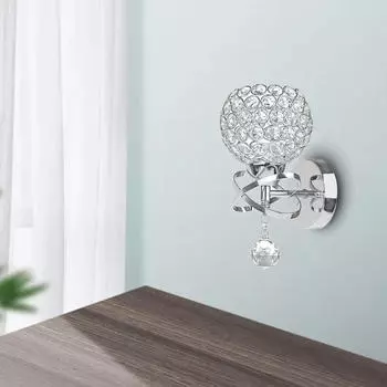 Прикроватные светильники для прохода, бра, настенный светильник, домашний декор Silver