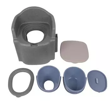 Прикроватный комод с цельным полым ведром, водостойкий, нескользящий, EPP, прикроватный горшок, душ