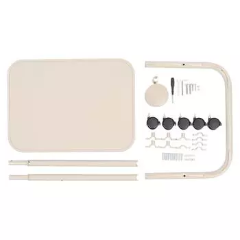 Прикроватный столик бежевый с 3 уровнями регулировки высоты складной магнитный столик наклонный прикроватный столик для B