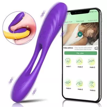 Приложение Bluetooth с дистанционным управлением, вибрационный женский стимулятор клитора, беспроводной массажер для точки G, секс-игрушки для взрослых, вибраторы для женщин A