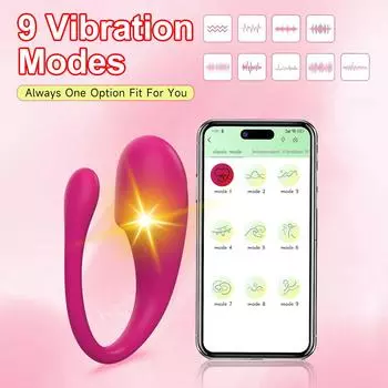 Приложение для управления на большом расстоянии, носимый вибратор, стимулятор точки G, вагинальный дилдо, вибрирующие трусики, женские секс-игрушки для взрослых женщин