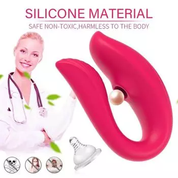 Приложение и пульт дистанционного управления U-образная присоска для клитора, вибратор, женский клитор, сосание, сексуальные трусики, одежда, стимулятор клитора, секс-игрушки для взрослых для женщин APP control