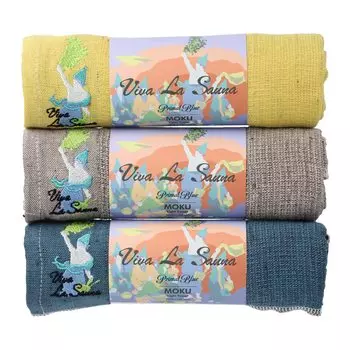 PrimalBlue Imabari Towel Contex Sauna MOKU Light Towel MOKU Made in Japan Бытовое полотенце для лица Полотенце для сауны Сауна Мгновенное впитывание Быстросохнущее