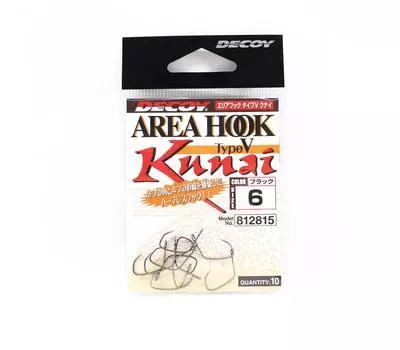 Приманка AH-5 Kunai Area Plugging Одиночные крючки для приманки Размер 6 (2815)