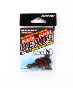 Приманка B-1 Качи Качи Бусины Красный Размер S (0117)