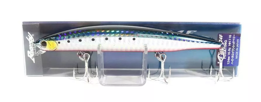 Приманка Bassday Log Surf 124F для дальнего заброса гольяна HH-116 (1061)