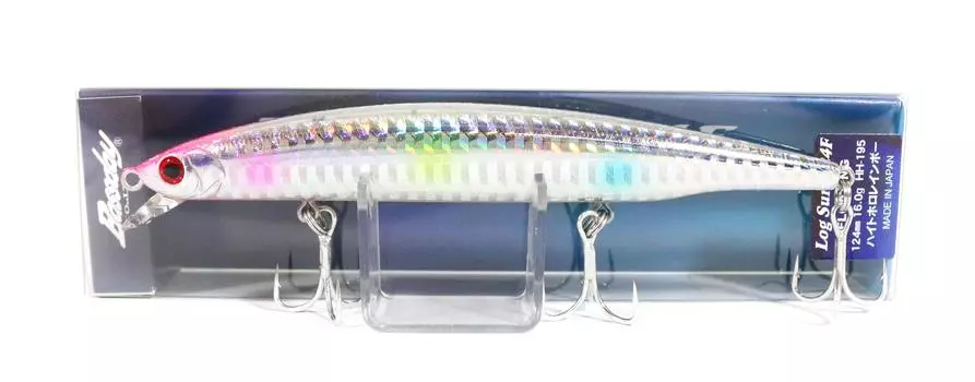 Приманка Bassday Log Surf 124F для дальнего заброса гольяна HH-195 (1146)