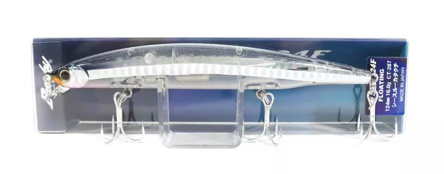 Приманка Bassday Log Surf 124F для дальнего заброса гольяна CT-287 (1184)