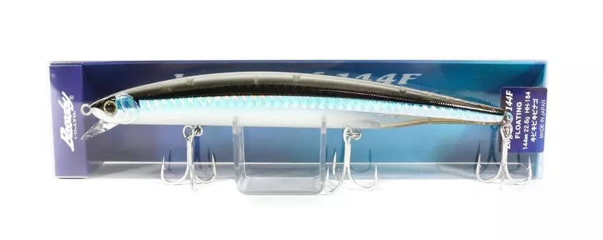 Приманка Bassday Log Surf 144F для дальнего заброса гольяна HH-184 (4139)