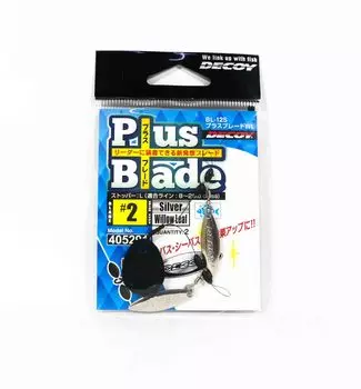 Приманка BL-12S Plus Лезвие Ивовый лист Серебристый Размер 2 (5291)