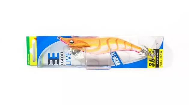 Приманка для кальмаров Yamashita Live Egi-OQ 3,0–15 грамм – 3,5–4 секунды на м OG (5709)
