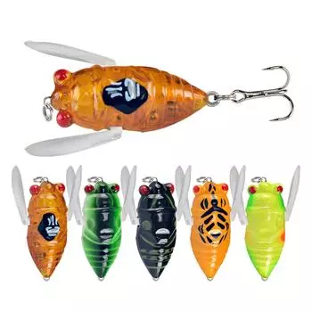 Приманка для ловли насекомых, имитация водной поверхности, 5 см/6 г, приманки 4.5cm/ 5g