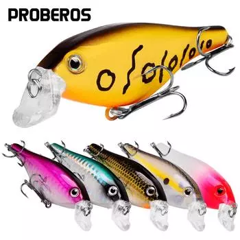 Приманка для роковой рыбалки 8 см/11,5 г Пластиковая бионическая приманка Жесткая приманка