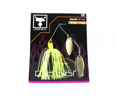 Приманка для спиннера Jackall Doon 3/8 унции Super Chartreuse (1040)