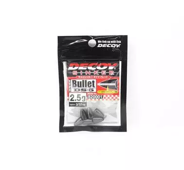Приманка DS-5 Тип грузила Размер пули 2,5 грамма (0001)
