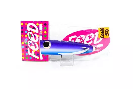 Приманка Feed Lures Cone 50 Hand Made Wood Popper Floating Lure 50 грамм 042 (1042)