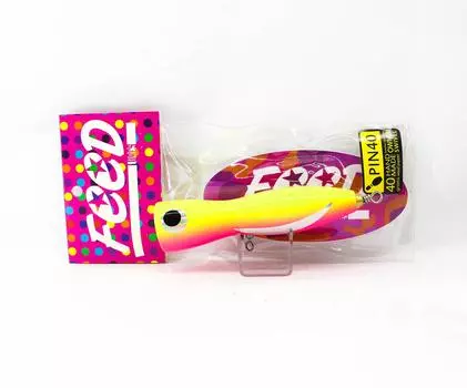 Приманка Feed Lures Pin 40 Ручная работа Деревянный Поппер Плавающая Приманка 40 грамм 24 (9024)