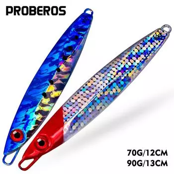 Приманка из железной пластины, ловля с морской рыбацкой лодки, глубоководная бионическая рыба, приманка Luya, 70 г, 90 г, ложная приманка Luya, быстрое падение, большая железная пластина, свинцовая рыба 70g