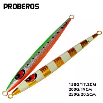 Приманка из железной пластины, ночная рыбалка, железная пластина, быстро тонущий металлический твердый приманка, быстро вытягивающийся глубоководный рыболовный бот 150G