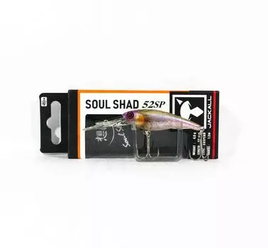 Приманка Jackall Soul Shad 52 SP Suspend Minnow Ghost Pink Wakasagi (2858)