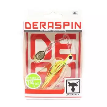 Приманка Jackall Spinner Bait Deraspin 1/4 унции Pearl Chart (8535)