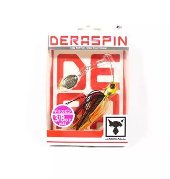 Приманка Jackall Spinner Bait Deraspin 3/8 унции Gold Black Shad (8634)