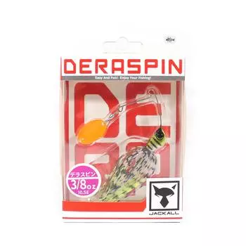 Приманка Jackall Spinner Bait Deraspin 3/8 унции Konin Gill Chart Dip (7244)