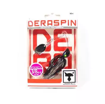 Приманка Jackall Spinner Bait Deraspin 3/8 унции Dera Black (8641)