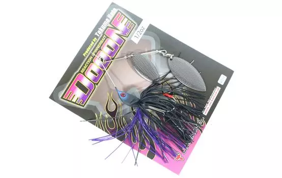 Приманка Jackall Spinner Bait Doon 1/2 унции Maruhata True Black (1285)