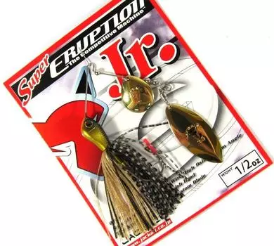 Приманка Jackall Spinner Bait Super Eruption JR, 1/4 унции, золото (6349)